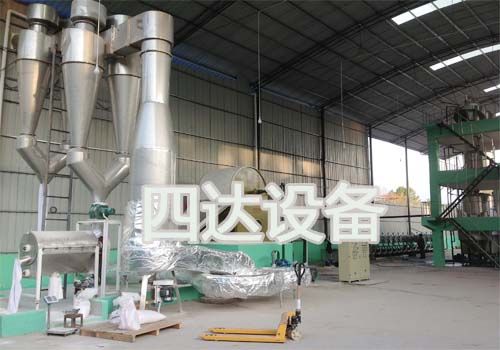 開(kāi)封四達(dá)豆類淀粉成套設(shè)備淀粉脫水烘干環(huán)節(jié)